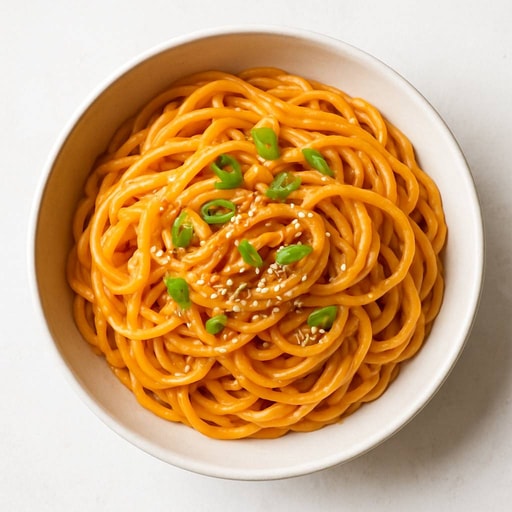 Category image for Creamy Vegan Gochujang Pasta with a Spicy Twist