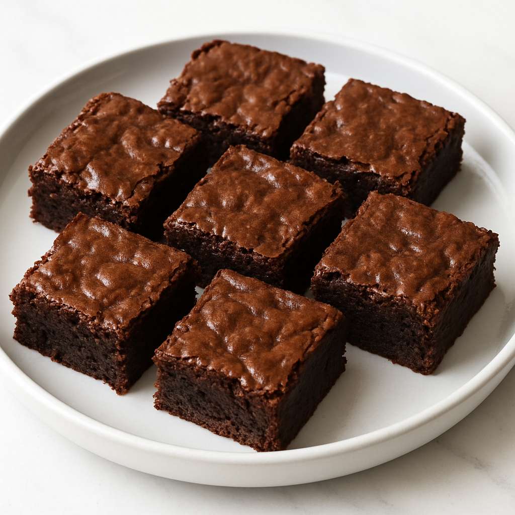Chef RV Fudgy Chewy Brownies RecipeShare App