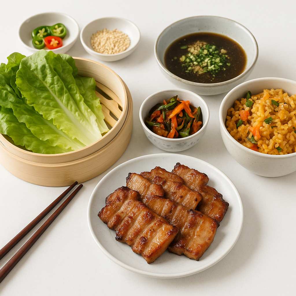 Chef RV Korean BBQ Samgyeopsal RecipeShare App