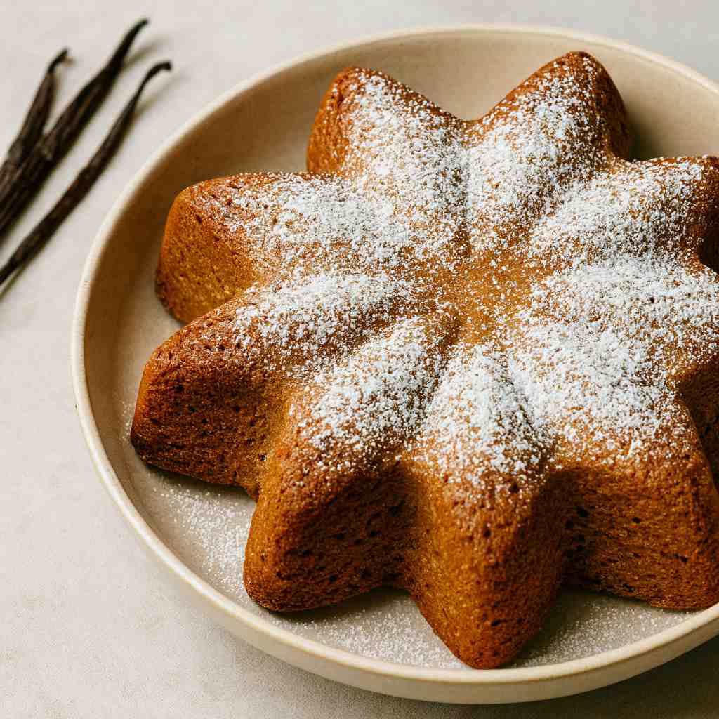 Chestnut Savoy Cake with Brown Butter