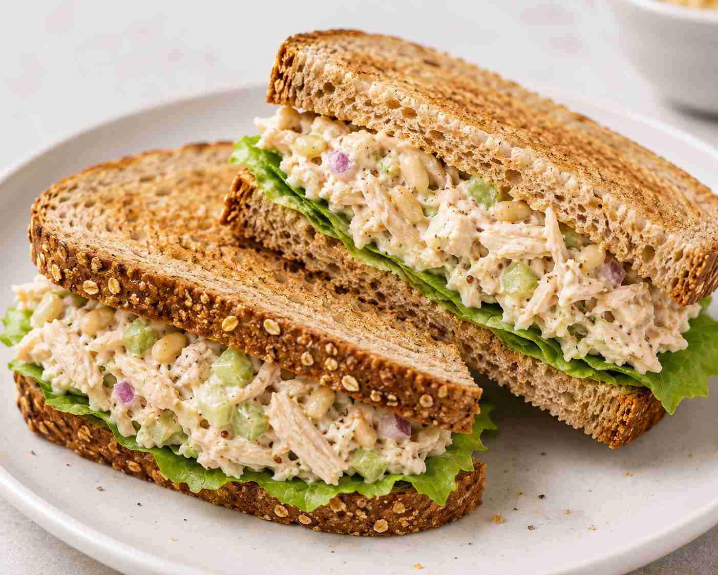 Healthy Chicken Salad Sandwiches