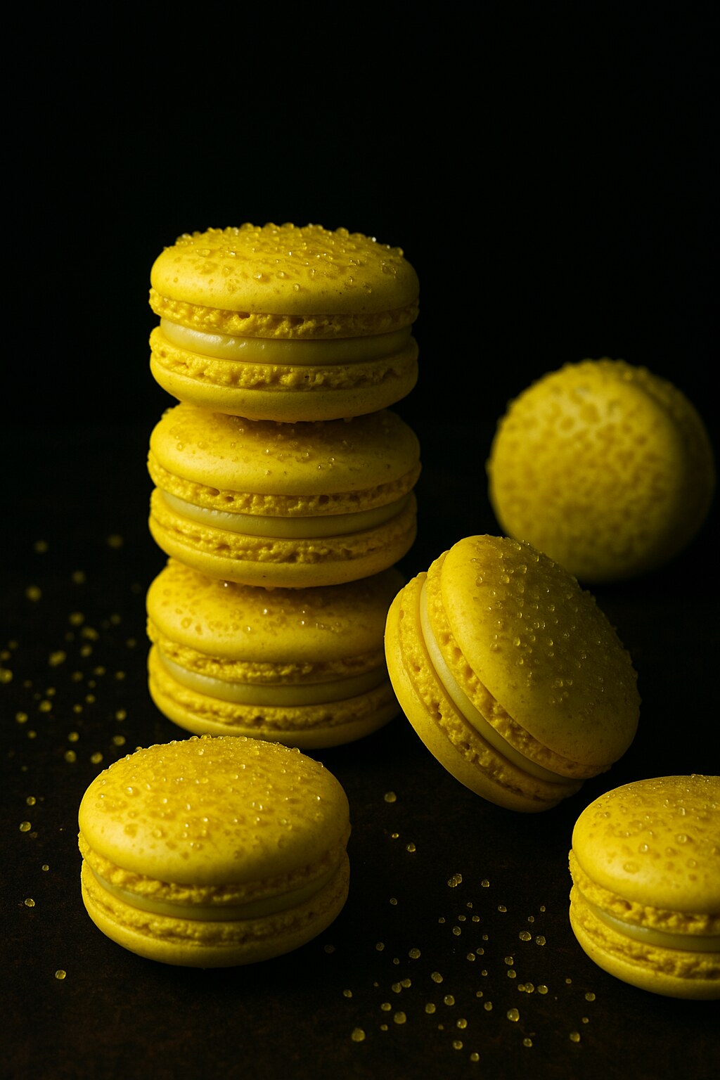 Coing à la Rose Macaron