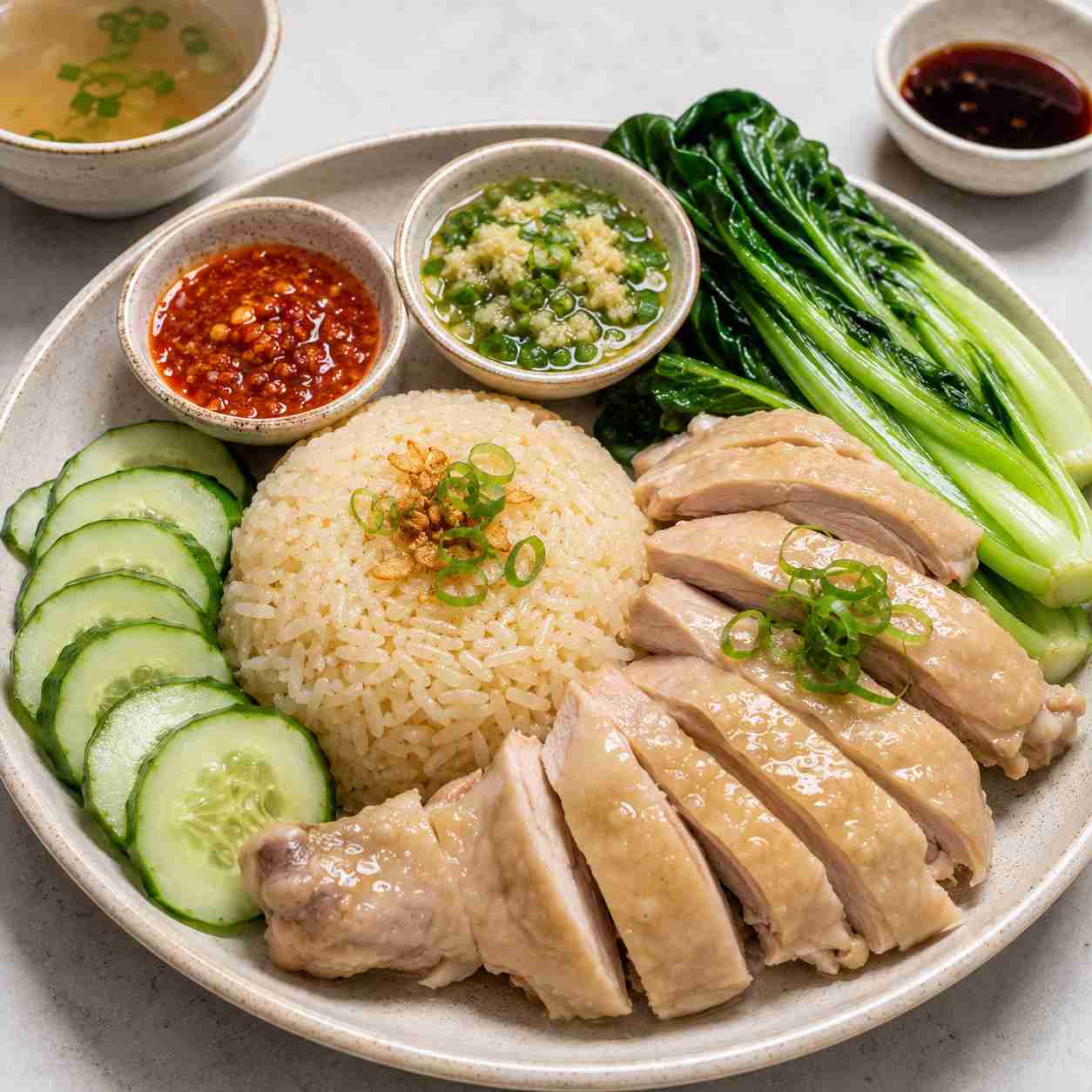 Hashain Rice Hainanese Chicken Rice