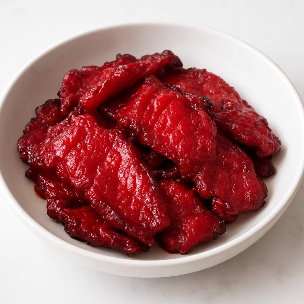 Naturally Dyed Pork Tocino – Healthy Filipino Breakfast
