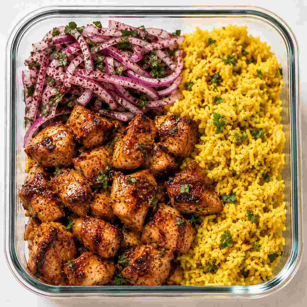 Honey Garlic Chicken Rice Bowls Meal Prep