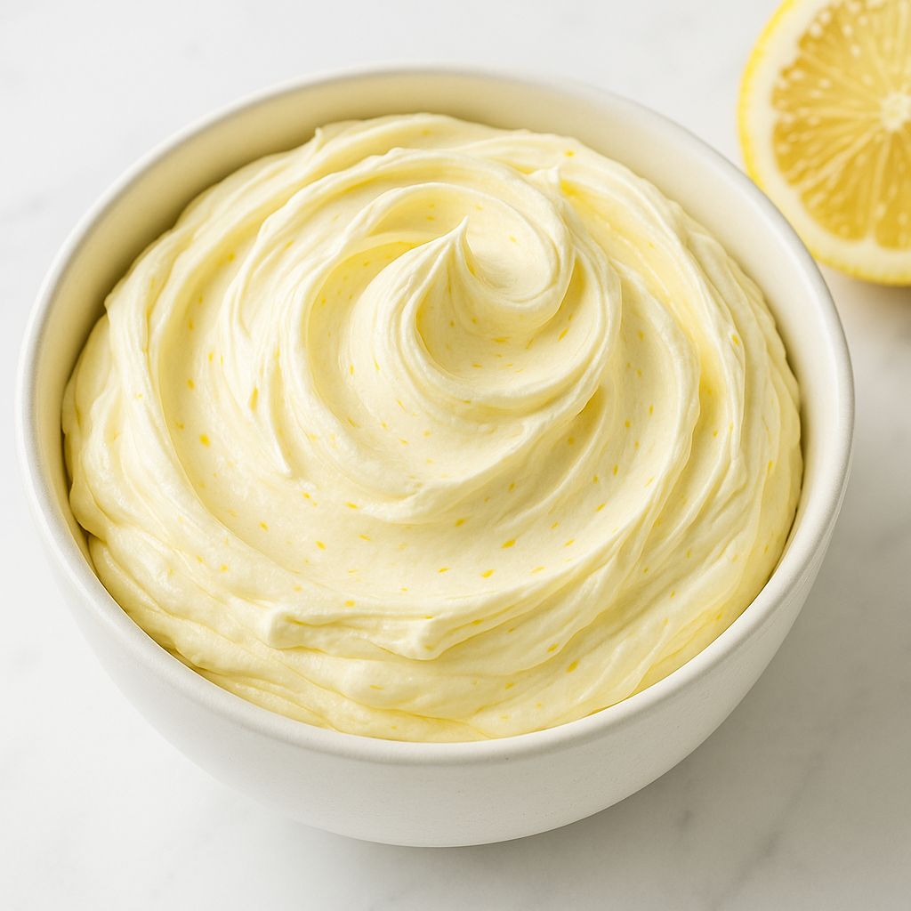 Silky Lemon Italian Meringue Buttercream Frosting