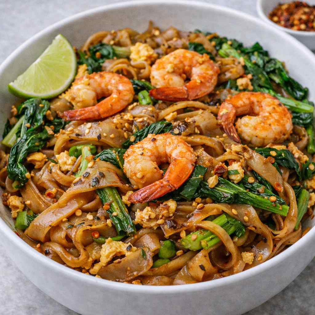Prawn Pad See Ew