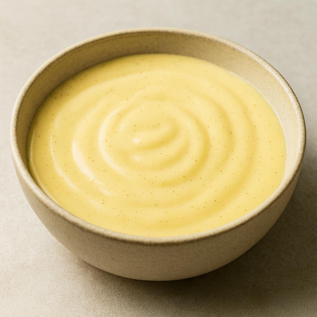 Vanilla Creme Anglaise Dessert Sauce