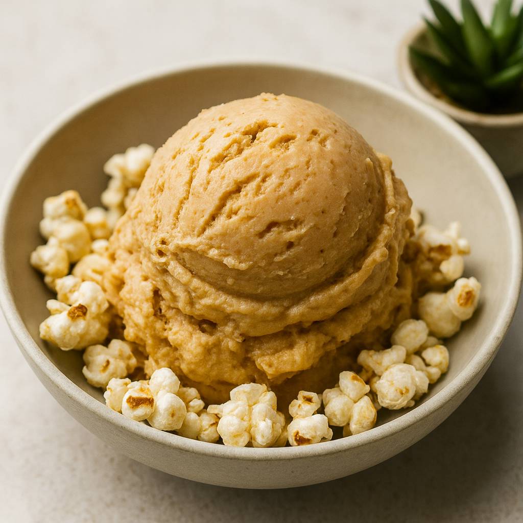 Sun-Popped Corn Ice Cream