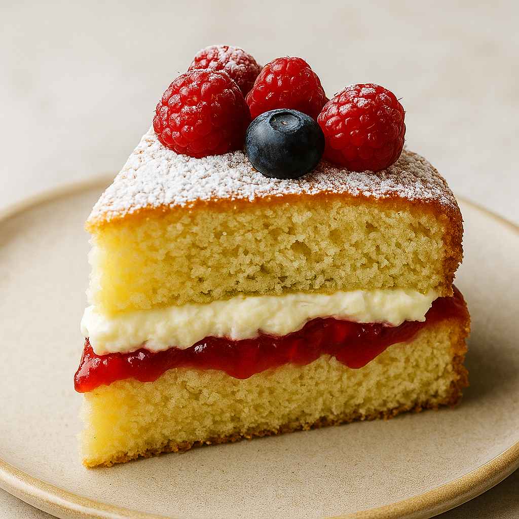 Soft Victoria Sponge Cake